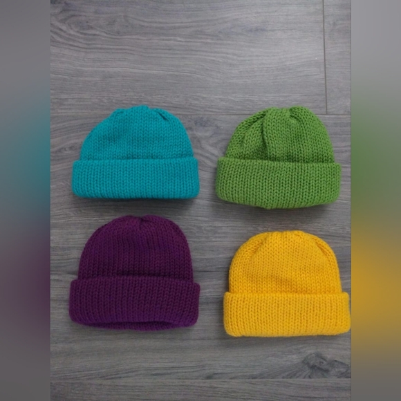 Handmade beanie hats for kids. Price is for ONE hat - Picture 2 of 4